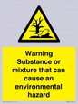 WM7802: Warning Substance or mixture that can cause an environmental hazard