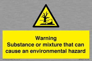WM7802: Warning Substance or mixture that can cause an environmental hazard