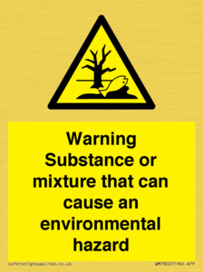 WM7802: Warning Substance or mixture that can cause an environmental hazard
