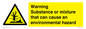 WM7802: Warning Substance or mixture that can cause an environmental hazard
