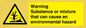 WM7802: Warning Substance or mixture that can cause an environmental hazard