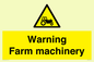 WM7818: Warning Farm machinery