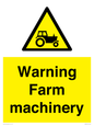 WM7818: Warning Farm machinery