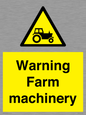 WM7818: Warning Farm machinery