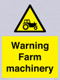 WM7818: Warning Farm machinery