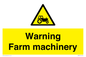 WM7818: Warning Farm machinery