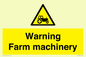 WM7818: Warning Farm machinery