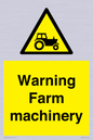 WM7818: Warning Farm machinery