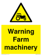 WM7818: Warning Farm machinery