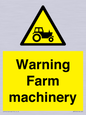 WM7818: Warning Farm machinery