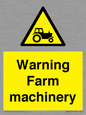 WM7818: Warning Farm machinery