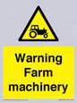 WM7818: Warning Farm machinery