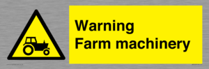 WM7818: Warning Farm machinery