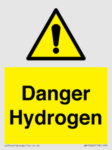 WN10060: Danger Hydrogen