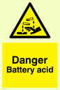 WN103: danger battery acid