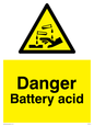WN103: danger battery acid