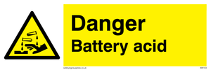 WN103: danger battery acid