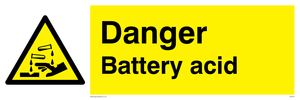 WN103: danger battery acid