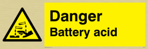 WN103: danger battery acid
