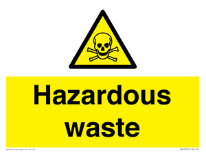 WN10332: Hazardous waste