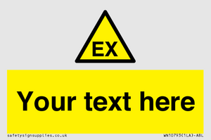 WN10793: Custom Warning: Explosive atmosphere