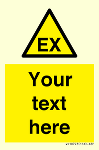 WN10793: Custom Warning: Explosive atmosphere