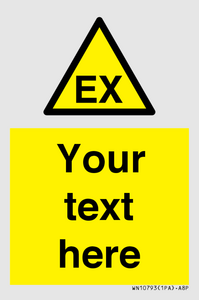 WN10793: Custom Warning: Explosive atmosphere