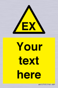 WN10793: Custom Warning: Explosive atmosphere