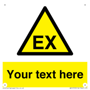 WN10793: Custom Warning: Explosive atmosphere