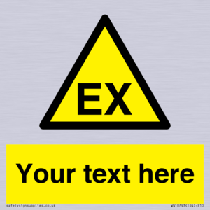 WN10793: Custom Warning: Explosive atmosphere