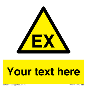 WN10793: Custom Warning: Explosive atmosphere