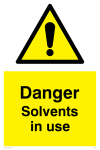 WN109: dangerous solvents in use