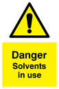 WN109: dangerous solvents in use