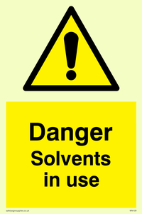 WN109: dangerous solvents in use