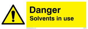 WN109: dangerous solvents in use