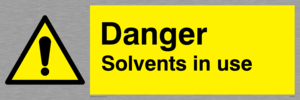 WN109: dangerous solvents in use