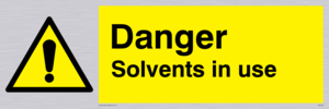 WN109: dangerous solvents in use