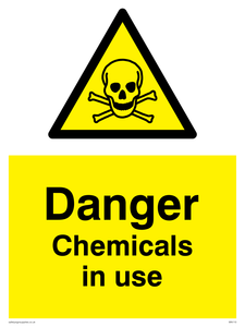 WN110: dangerous chemicals in use