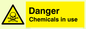 WN110: dangerous chemicals in use