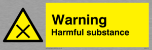WN111: Warning harmful substance sign
