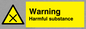 WN111: Warning harmful substance sign