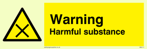 WN111: Warning harmful substance sign