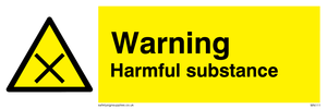 WN111: Warning harmful substance sign