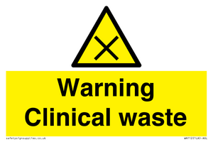 WN112: clinical waste