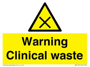 WN112: clinical waste