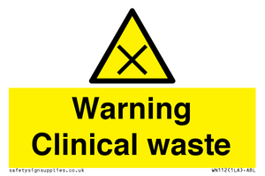 WN112: clinical waste