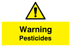 WN116: warning pesticides