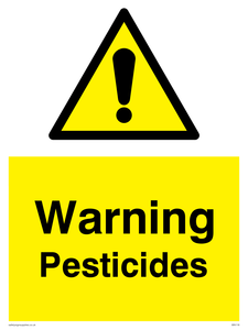 WN116: warning pesticides