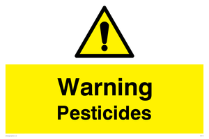 WN116: warning pesticides