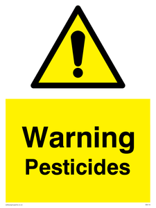 WN116: warning pesticides